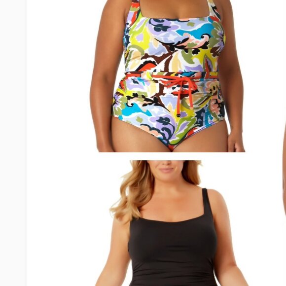 Size 22w Anne Cole Swimsuits - Picture 1 of 4